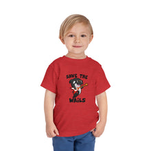 Load image into Gallery viewer, Save the Wails - Toddler Short Sleeve Tee
