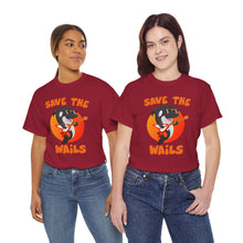 Load image into Gallery viewer, Save the Wails - Unisex Heavy Cotton Tee
