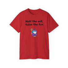 Load image into Gallery viewer, Half the Evil - Lil Pudgys - Unisex Ultra Cotton Tee
