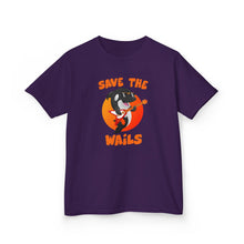 Load image into Gallery viewer, Save the Wails - Kids Heavy Cotton Tee
