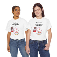 Load image into Gallery viewer, Cute but Hangry - Lil Pudgy - Unisex Heavy Cotton Tee
