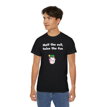 Load image into Gallery viewer, Half the Evil - Lil Pudgys - Unisex Ultra Cotton Tee
