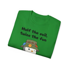 Load image into Gallery viewer, Half the Evil - Pudgy Penguins - Unisex Ultra Cotton Tee
