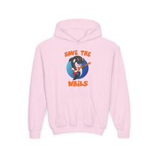 Load image into Gallery viewer, Save the Wails - Youth Heavy Blend Hooded Sweatshirt
