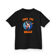 Load image into Gallery viewer, Save the Wails - Kids Heavy Cotton Tee
