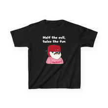 Load image into Gallery viewer, Half the Evil - Pudgy Penguins - Kids Heavy Cotton Tee
