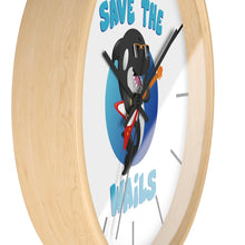 Load image into Gallery viewer, Save the Wails - Wall clock
