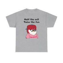 Load image into Gallery viewer, Half the Evil - Pudgy Penguins - Unisex Heavy Cotton Tee
