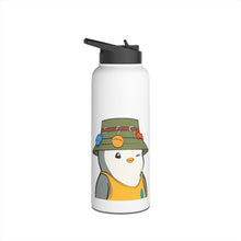 Load image into Gallery viewer, Half the Evil - Pudgy Penguins - Stainless Steel Water Bottle
