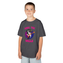 Load image into Gallery viewer, Save the Wails - Kids Heavy Cotton Tee
