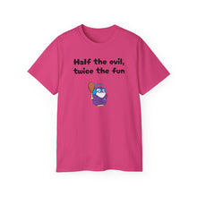 Load image into Gallery viewer, Half the Evil - Lil Pudgys - Unisex Ultra Cotton Tee
