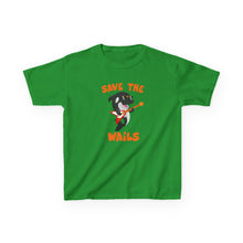 Load image into Gallery viewer, Save the Wails - Kids Heavy Cotton Tee
