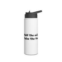 Load image into Gallery viewer, Half the Evil - Pudgy Penguins - Stainless Steel Water Bottle
