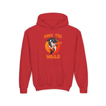Load image into Gallery viewer, Save the Wails - Youth Heavy Blend Hooded Sweatshirt

