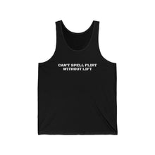 Load image into Gallery viewer, Lifting Flirt - Unisex Jersey Tank
