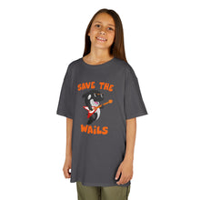 Load image into Gallery viewer, Save the Wails - Kids Heavy Cotton Tee
