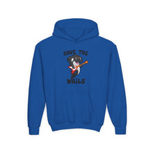 Load image into Gallery viewer, Save the Wails - Youth Heavy Blend Hooded Sweatshirt
