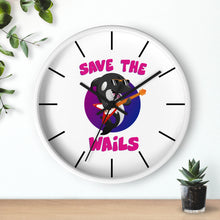 Load image into Gallery viewer, Save the Wails - Wall clock
