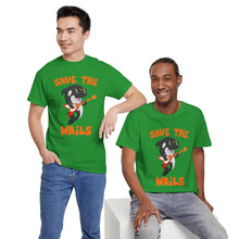 Load image into Gallery viewer, Save the Wails - Unisex Heavy Cotton Tee
