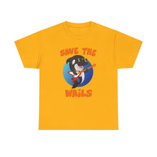 Load image into Gallery viewer, Save the Wails - Unisex Heavy Cotton Tee
