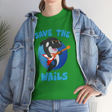 Load image into Gallery viewer, Save the Wails - Unisex Heavy Cotton Tee
