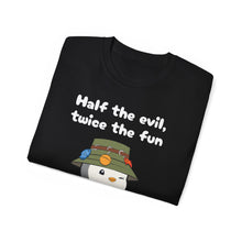 Load image into Gallery viewer, Half the Evil - Pudgy Penguins - Unisex Ultra Cotton Tee
