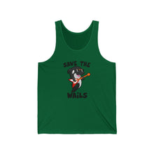 Load image into Gallery viewer, Save the Wails - Unisex Jersey Tank
