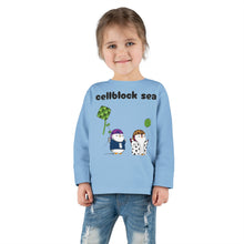 Load image into Gallery viewer, Cellblock Sea - Lil Pudgys - Toddler Long Sleeve Tee
