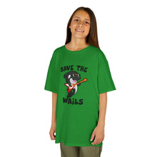 Load image into Gallery viewer, Save the Wails - Kids Heavy Cotton Tee

