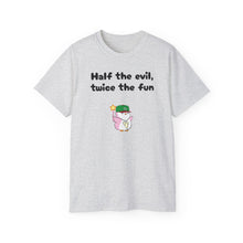 Load image into Gallery viewer, Half the Evil - Lil Pudgys - Unisex Ultra Cotton Tee
