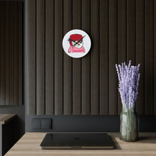 Load image into Gallery viewer, Half the Evil - Pudgy Penguins - Acrylic Wall Clock
