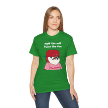 Load image into Gallery viewer, Half the Evil - Pudgy Penguins - Unisex T-Shirt
