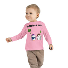 Load image into Gallery viewer, Cellblock Sea - Lil Pudgys - Toddler Long Sleeve Tee
