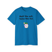 Load image into Gallery viewer, Half the Evil - Lil Pudgys - Unisex Ultra Cotton Tee
