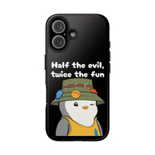 Load image into Gallery viewer, Half the Evil - Pudgy Penguins - Tough Phone Cases
