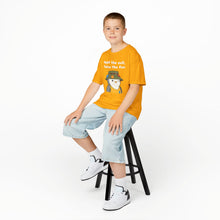 Load image into Gallery viewer, Half the Evil - Pudgy Penguins - Kids Heavy Cotton Tee
