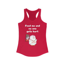 Load image into Gallery viewer, Cute but Hungry - Lil Pudgys - Women's Racerback Tank

