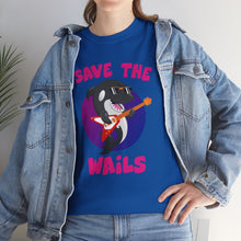 Load image into Gallery viewer, Save the Wails - Unisex Heavy Cotton Tee
