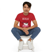 Load image into Gallery viewer, Half the Evil - Pudgy Penguins - Unisex T-Shirt
