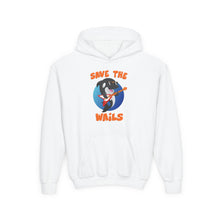 Load image into Gallery viewer, Save the Wails - Youth Heavy Blend Hooded Sweatshirt
