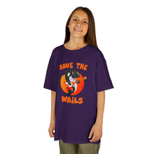 Load image into Gallery viewer, Save the Wails - Kids Heavy Cotton Tee
