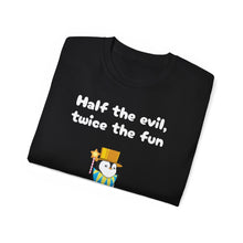 Load image into Gallery viewer, Half the Evil - Lil Pudgys - Unisex Ultra Cotton Tee
