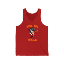 Load image into Gallery viewer, Save the Wails - Unisex Jersey Tank

