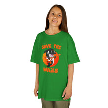 Load image into Gallery viewer, Save the Wails - Kids Heavy Cotton Tee
