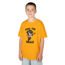 Load image into Gallery viewer, Save the Wails - Kids Heavy Cotton Tee
