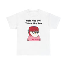 Load image into Gallery viewer, Half the Evil - Pudgy Penguins - Unisex Heavy Cotton Tee
