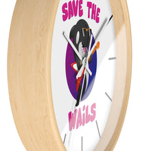 Load image into Gallery viewer, Save the Wails - Wall clock
