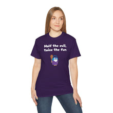 Load image into Gallery viewer, Half the Evil - Lil Pudgys - Unisex Ultra Cotton Tee
