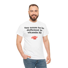 Load image into Gallery viewer, Vitamin IQ - Unisex Heavy Cotton Tee
