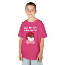 Load image into Gallery viewer, Half the Evil - Pudgy Penguins - Kids Heavy Cotton Tee
